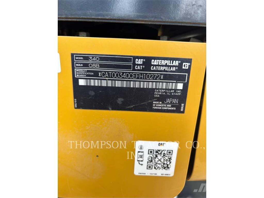 CAT 340 大型油圧ショベル12t以上（パワーショベル・ユンボ）