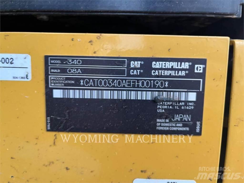 CAT 340 大型油圧ショベル12t以上（パワーショベル・ユンボ）