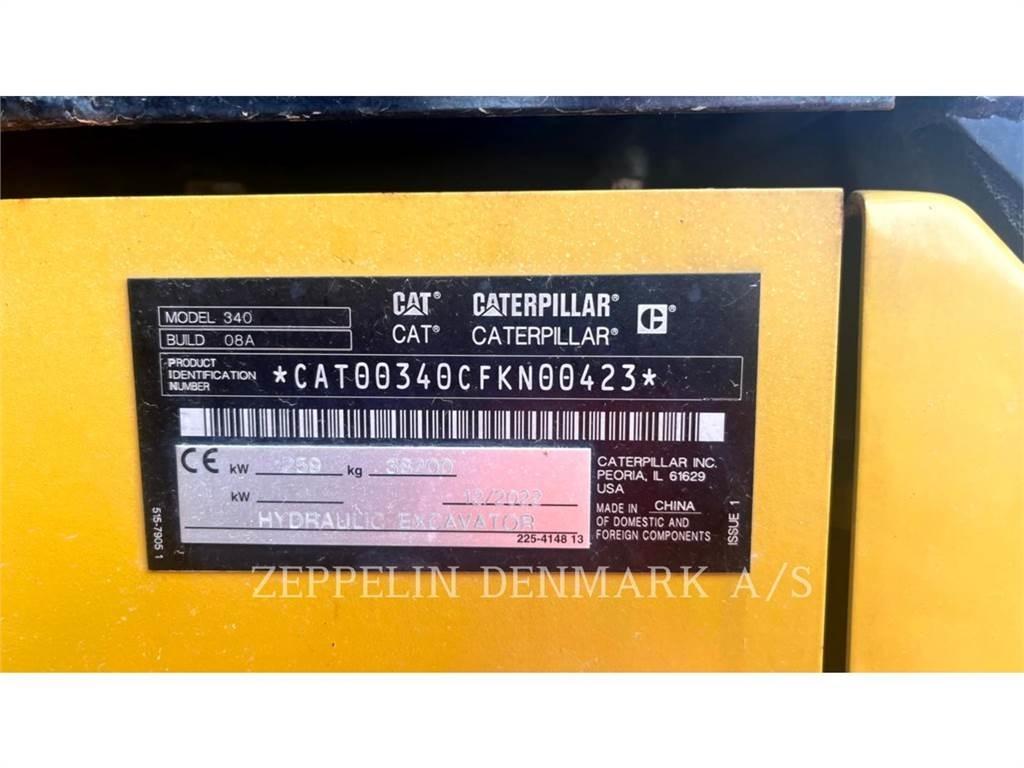 CAT 340-08 大型油圧ショベル12t以上（パワーショベル・ユンボ）