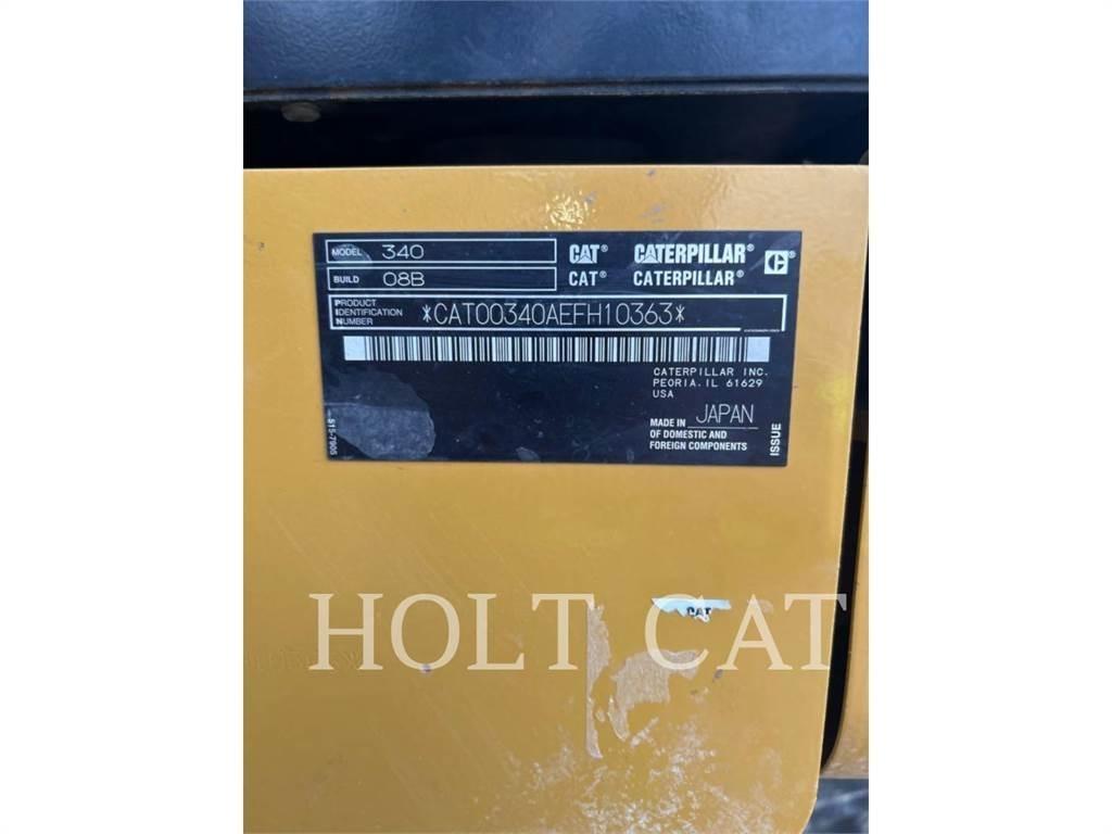 CAT 340 10 TC 大型油圧ショベル12t以上（パワーショベル・ユンボ）