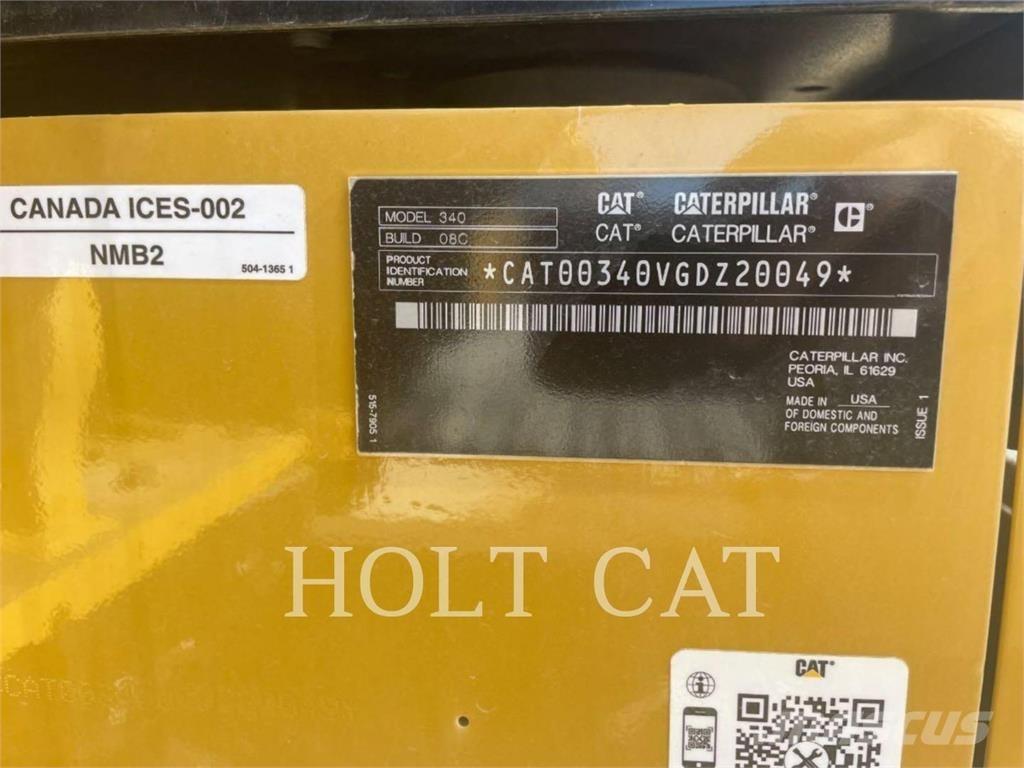 CAT 340 10 TC 大型油圧ショベル12t以上（パワーショベル・ユンボ）