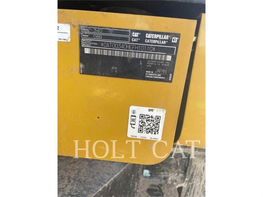 CAT 340 12 TC 大型油圧ショベル12t以上（パワーショベル・ユンボ）