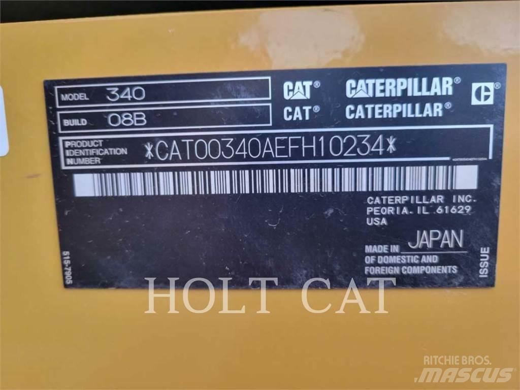CAT 340 12 TC 大型油圧ショベル12t以上（パワーショベル・ユンボ）