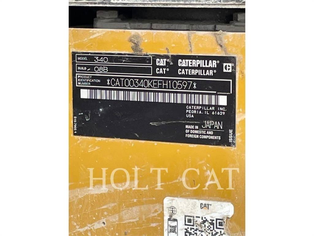 CAT 340 12 TC 大型油圧ショベル12t以上（パワーショベル・ユンボ）