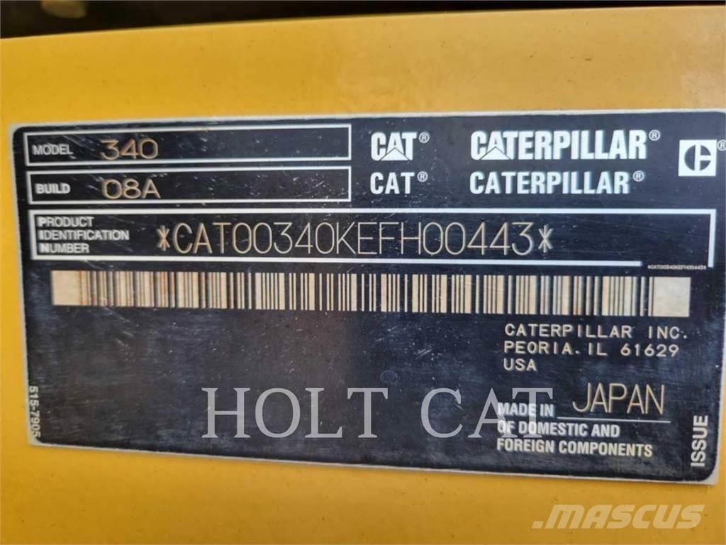 CAT 340 12 TC 大型油圧ショベル12t以上（パワーショベル・ユンボ）