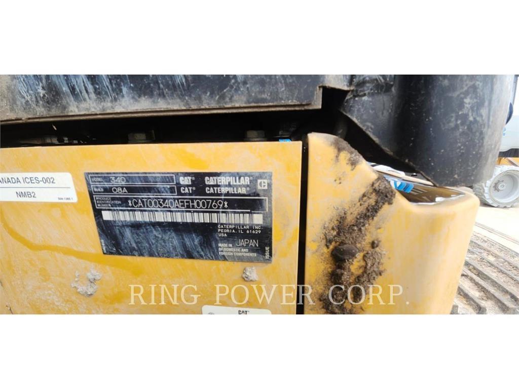 CAT 340TC 大型油圧ショベル12t以上（パワーショベル・ユンボ）