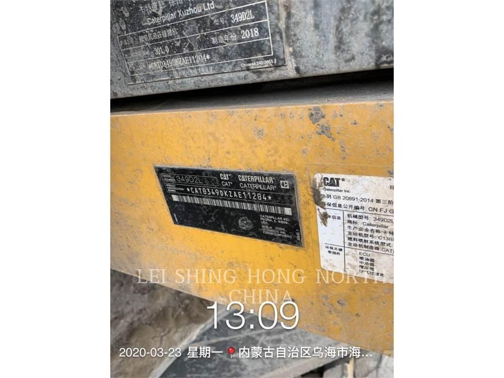 CAT 349 D2 L 大型油圧ショベル12t以上（パワーショベル・ユンボ）
