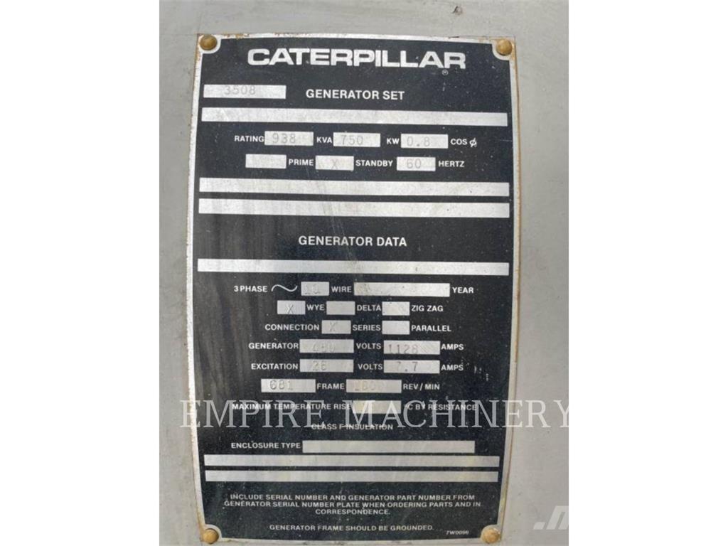 CAT 3508 ディーゼル発電機