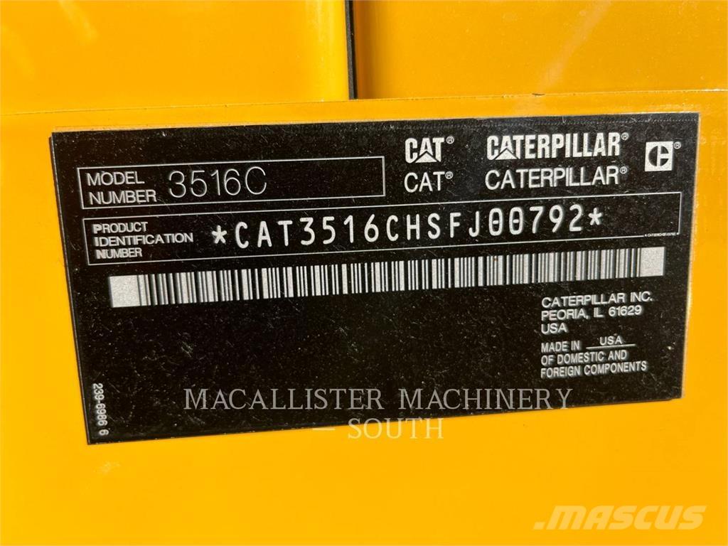 CAT 3516C ディーゼル発電機