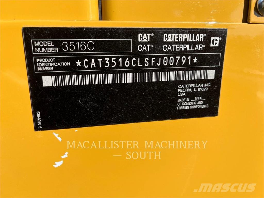 CAT 3516C ディーゼル発電機