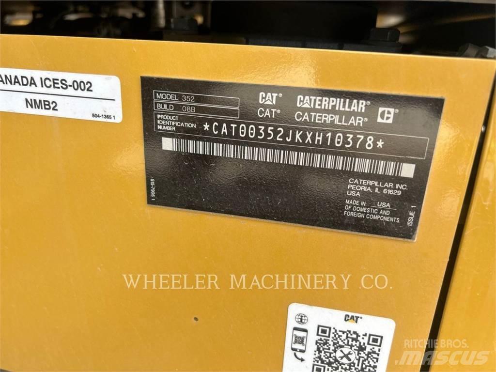CAT 352 CF 大型油圧ショベル12t以上（パワーショベル・ユンボ）