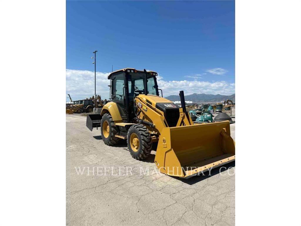 CAT 415 IL CAB バックホーローダー