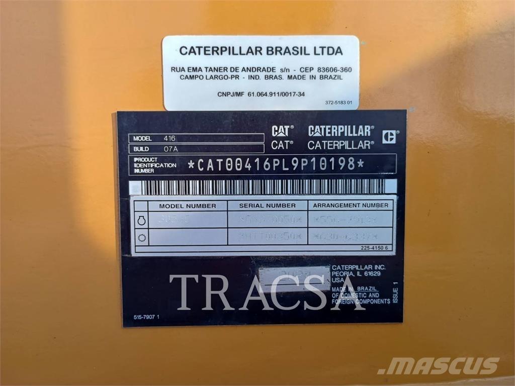 CAT 416 バックホーローダー