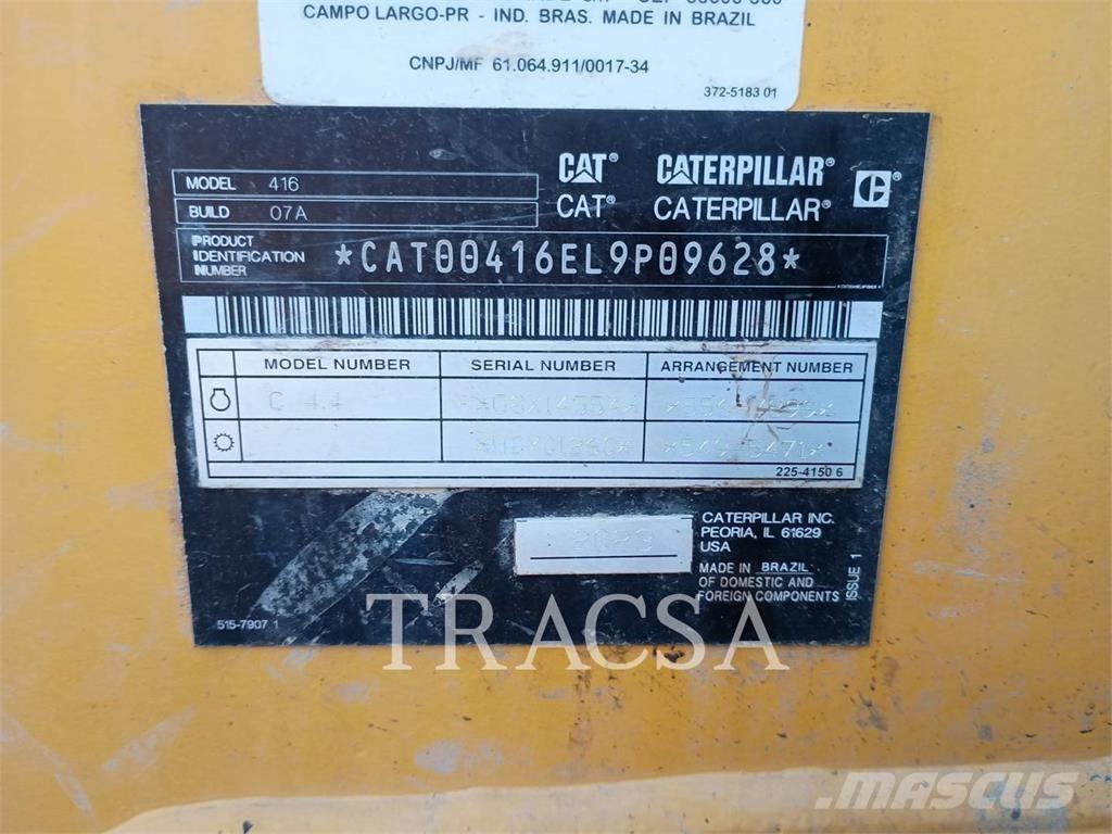 CAT 416 バックホーローダー