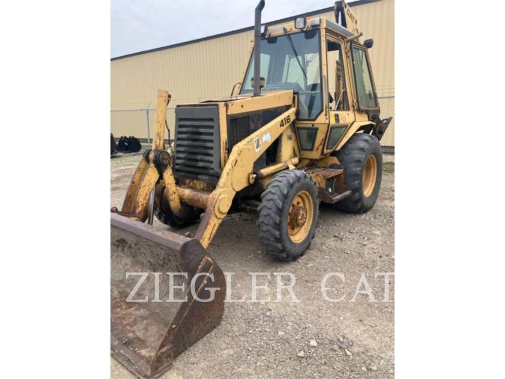 CAT 416 バックホーローダー