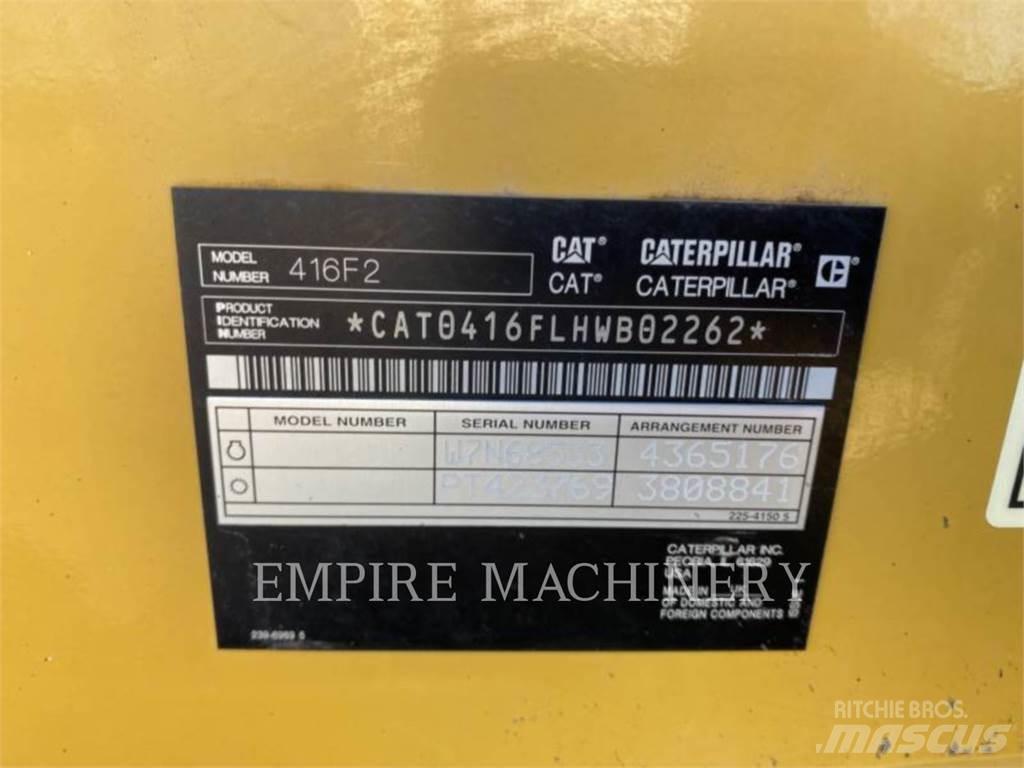 CAT 416F2 4EO バックホーローダー