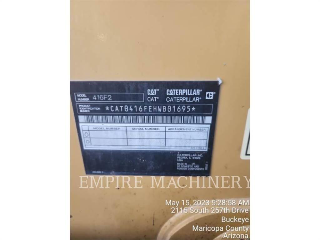 CAT 416F2 4EO バックホーローダー