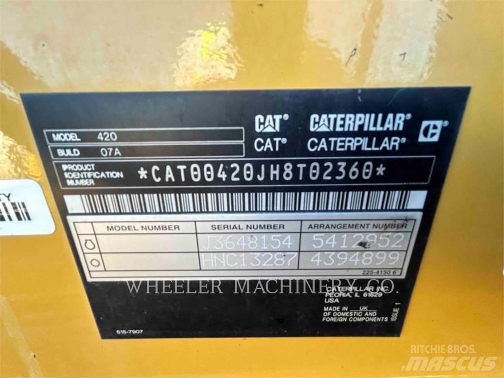 CAT 420 バックホーローダー