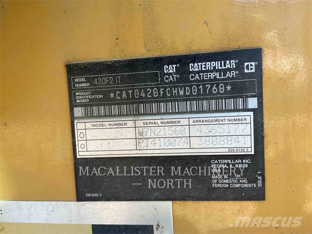CAT 420F2IT APRQ バックホーローダー