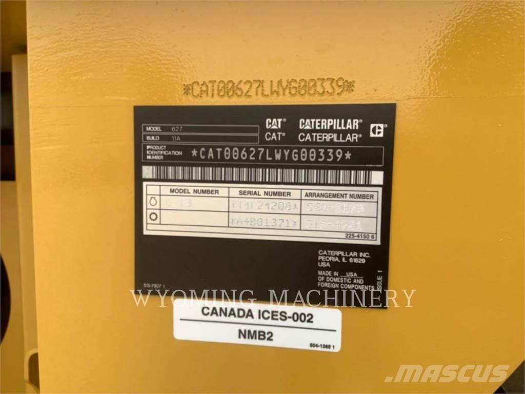 CAT 627 スクレイパー