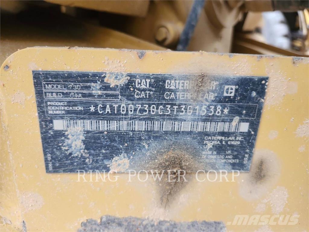 CAT 730TG アーティキュレート式ダンプトラック