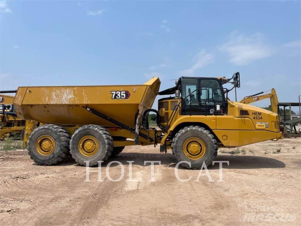 CAT 735 アーティキュレート式ダンプトラック