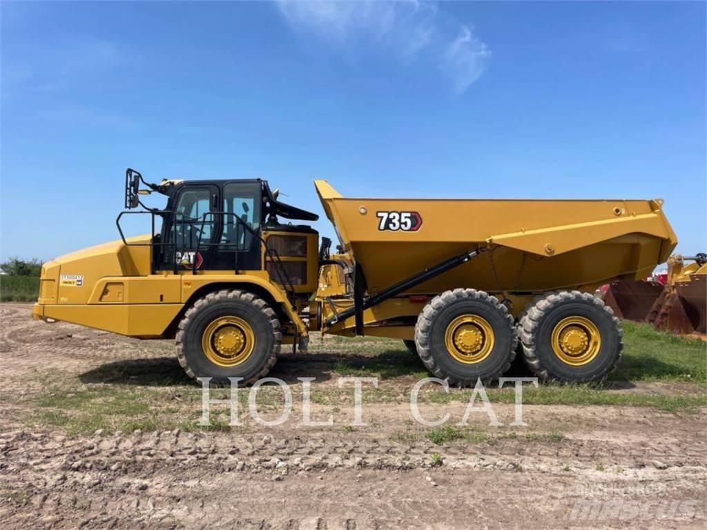 CAT 735 アーティキュレート式ダンプトラック