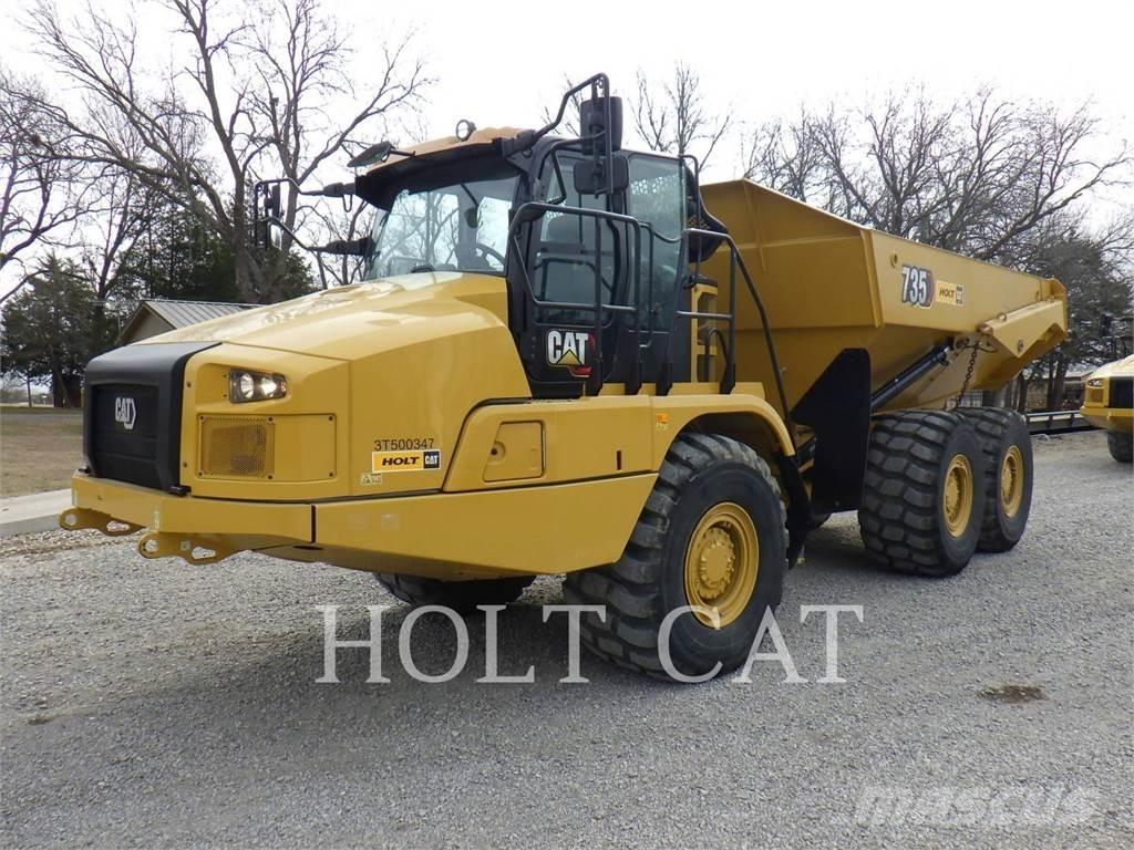 CAT 735 アーティキュレート式ダンプトラック