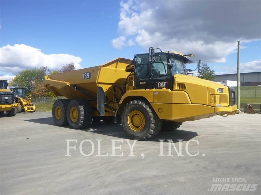 CAT 735-04 アーティキュレート式ダンプトラック