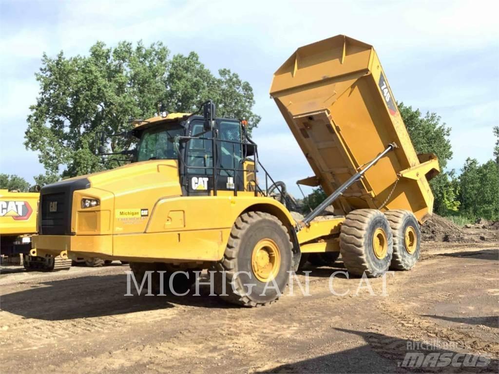 CAT 745 T アーティキュレート式ダンプトラック
