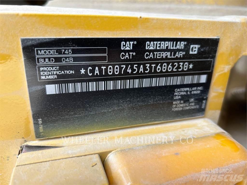 CAT 745 TG アーティキュレート式ダンプトラック