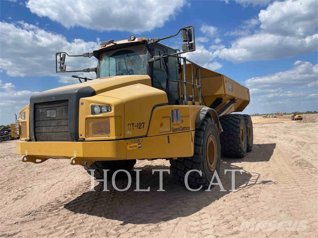 CAT 74504 アーティキュレート式ダンプトラック