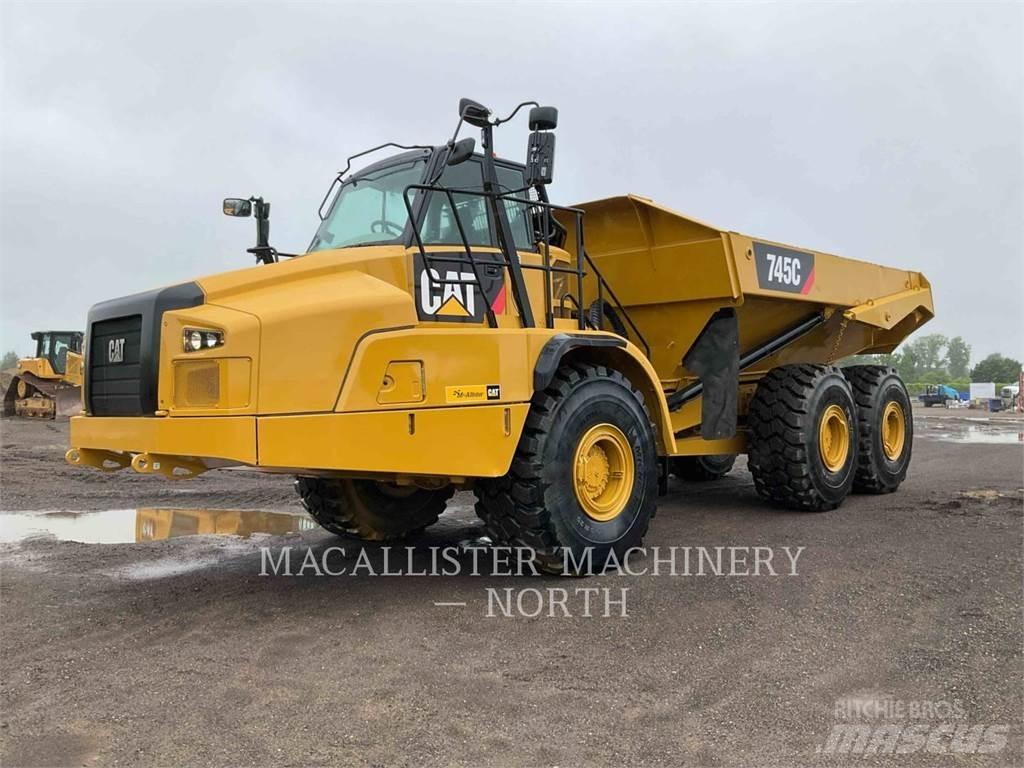 CAT 745C T アーティキュレート式ダンプトラック
