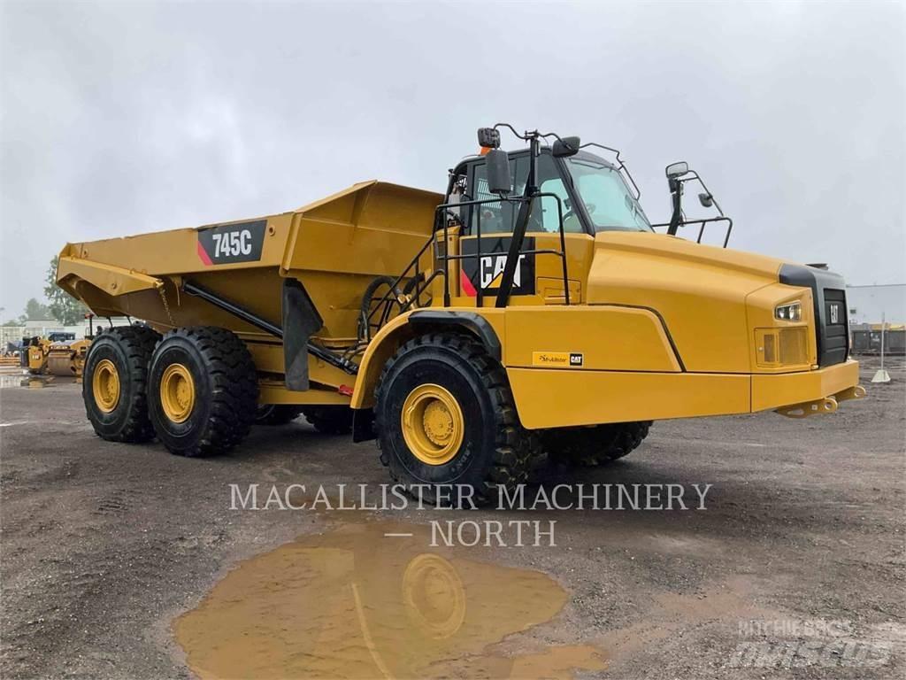 CAT 745C T アーティキュレート式ダンプトラック