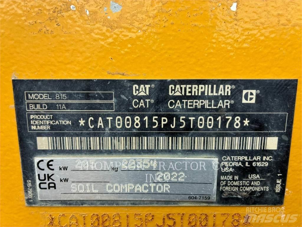 CAT 815 ソイルコンパクター