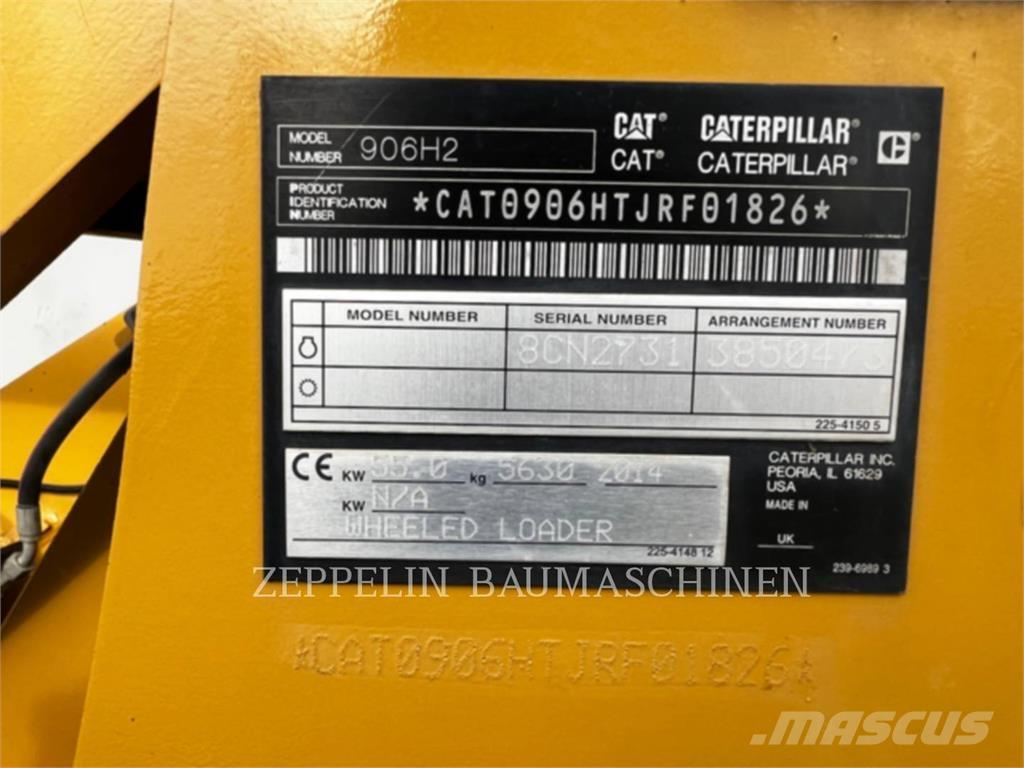 CAT 906H ホイールローダー・タイヤショベル
