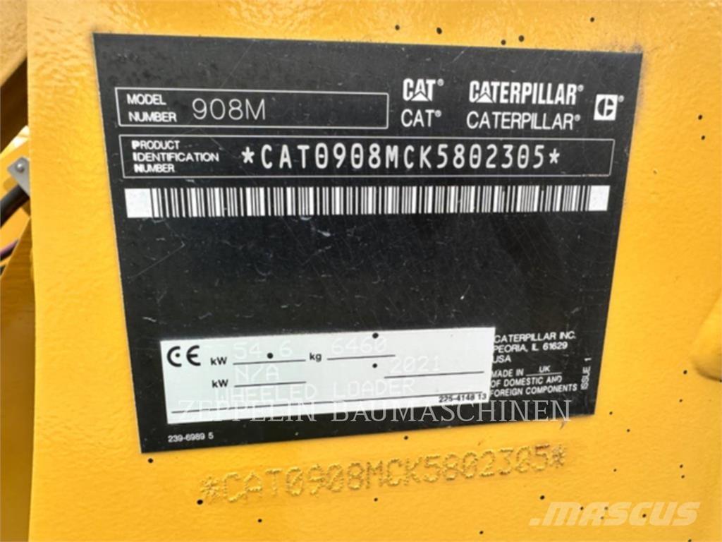 CAT 908M ホイールローダー・タイヤショベル