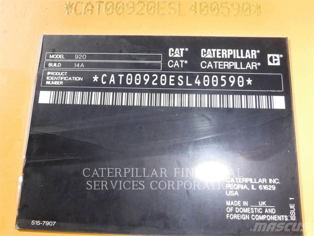 CAT 920-14 ホイールローダー・タイヤショベル