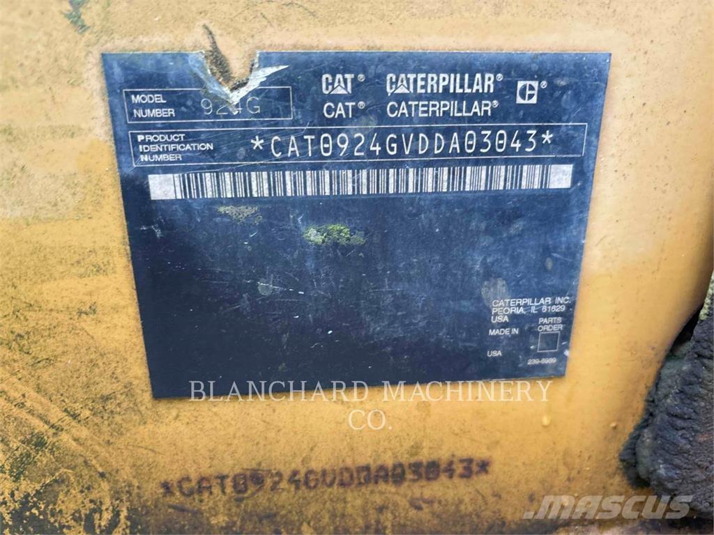 CAT 924G ホイールローダー・タイヤショベル