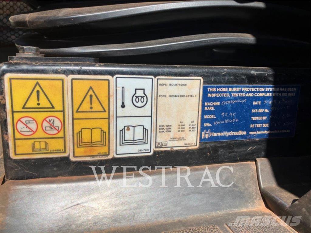 CAT 924K ホイールローダー・タイヤショベル