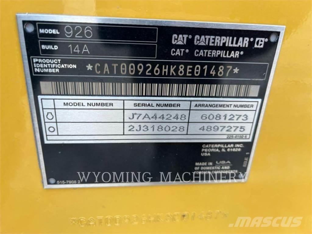CAT 926 ホイールローダー・タイヤショベル