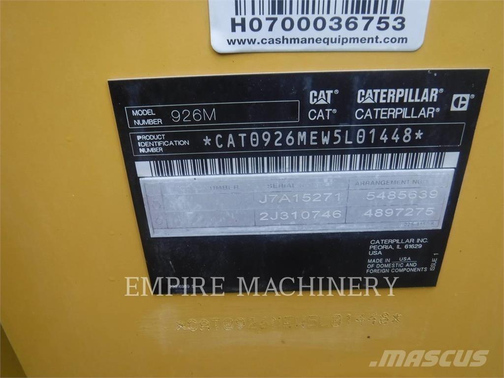 CAT 926M ホイールローダー・タイヤショベル