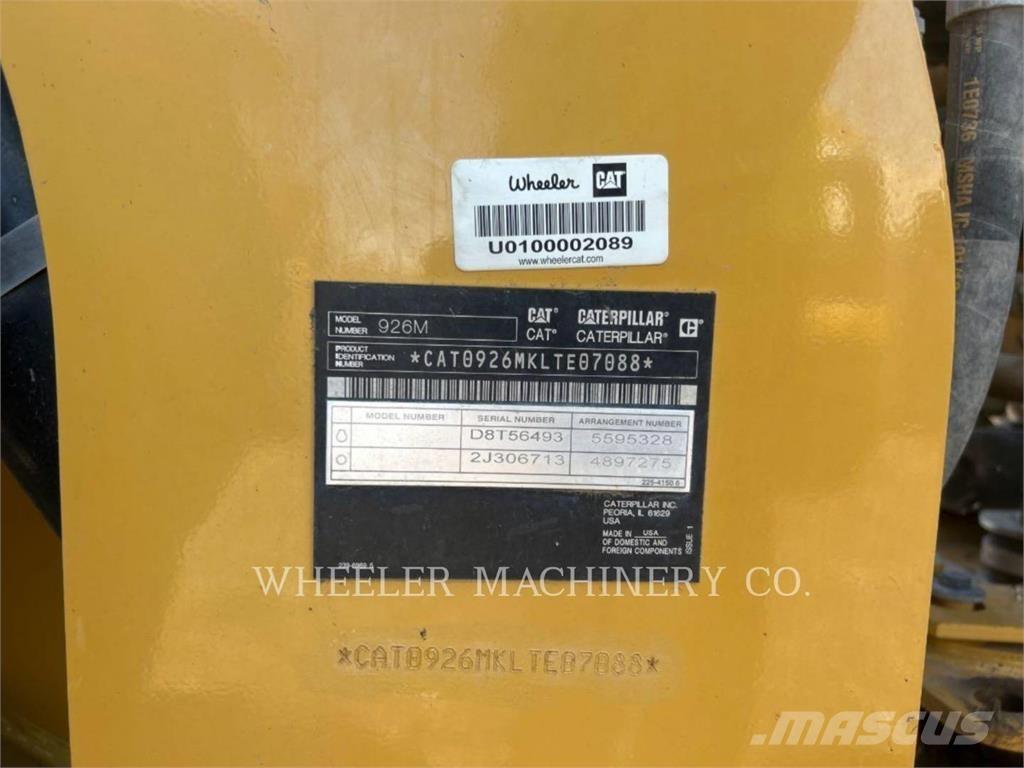 CAT 926M QC ホイールローダー・タイヤショベル