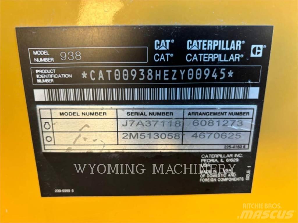 CAT 938 ホイールローダー・タイヤショベル