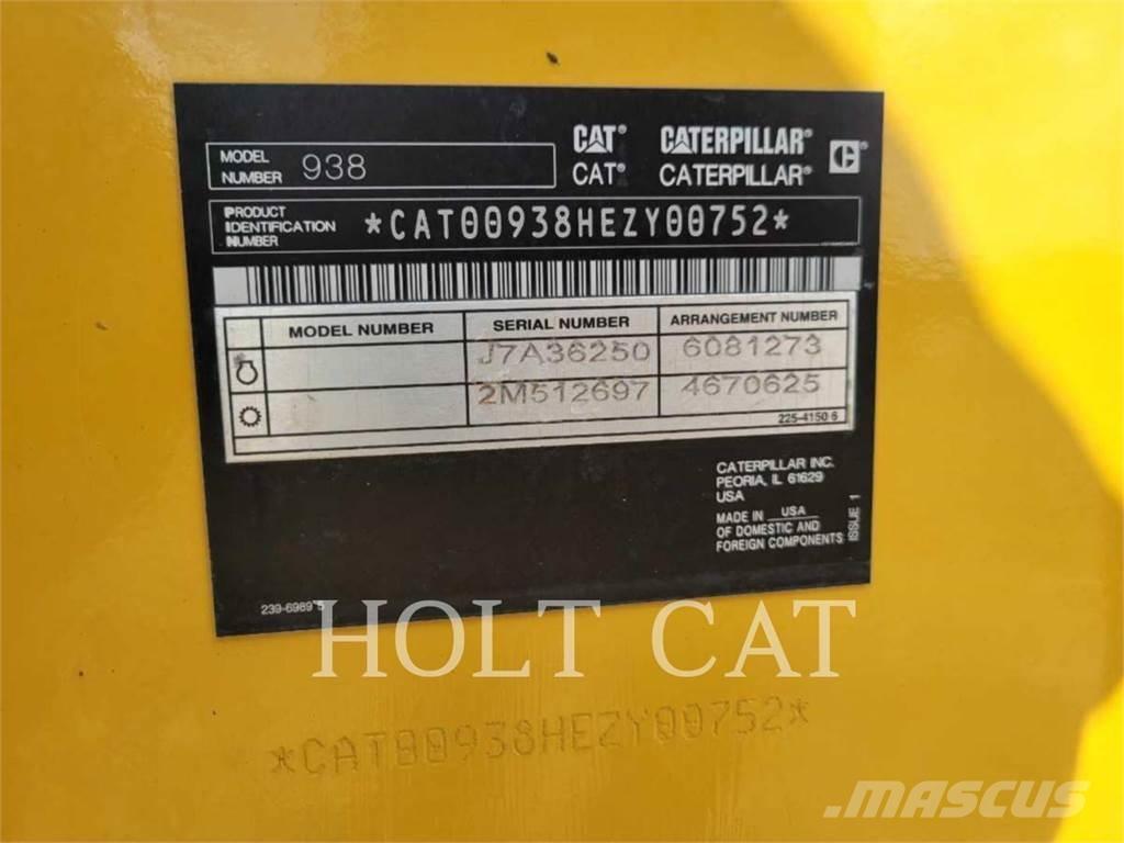 CAT 938 QC ホイールローダー・タイヤショベル