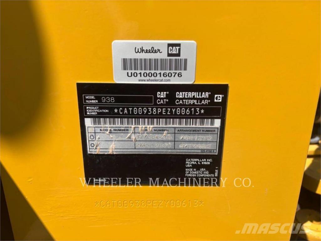CAT 938 QC ホイールローダー・タイヤショベル