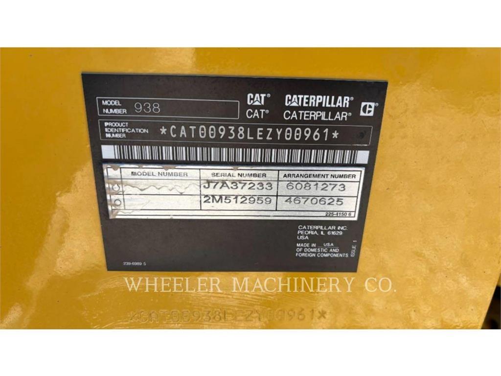 CAT 938 QC ホイールローダー・タイヤショベル