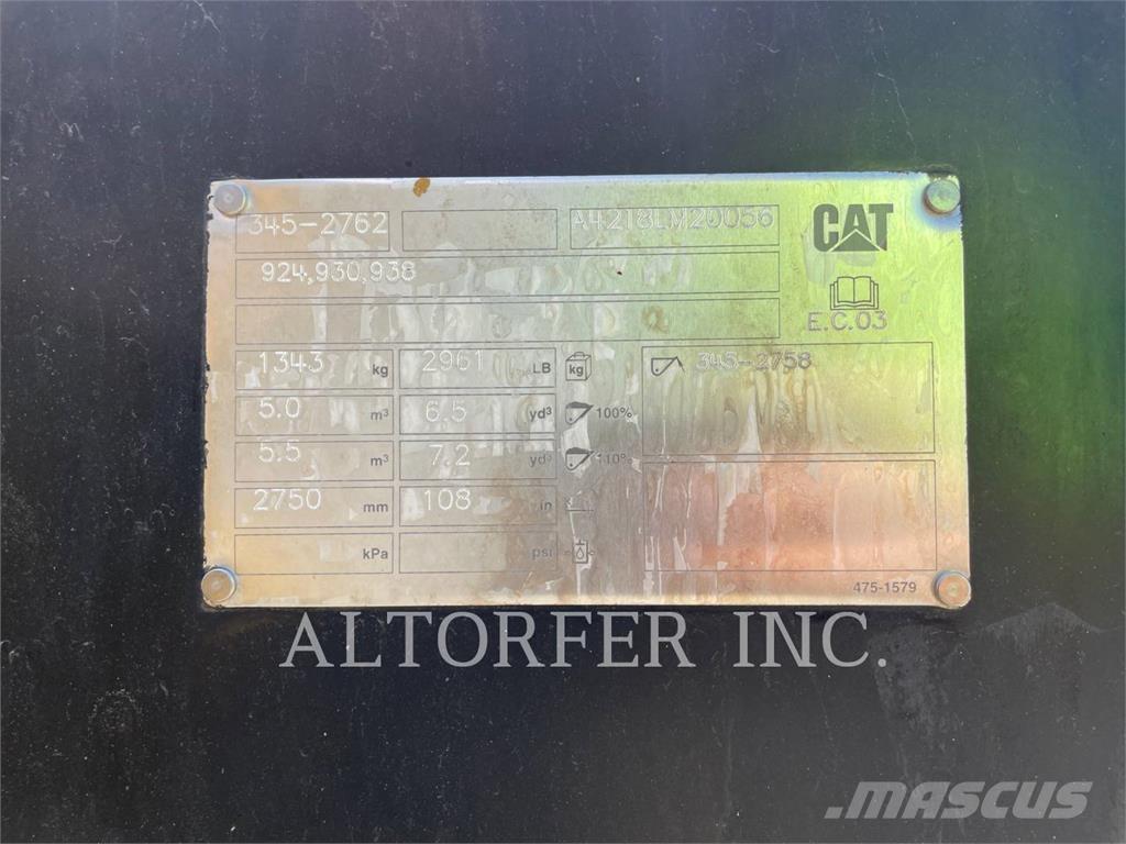 CAT 938M ホイールローダー・タイヤショベル