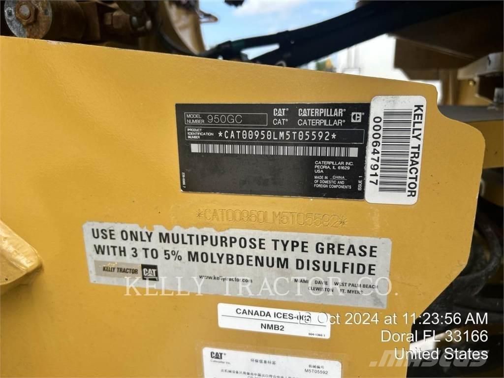 CAT 950 GC ホイールローダー・タイヤショベル