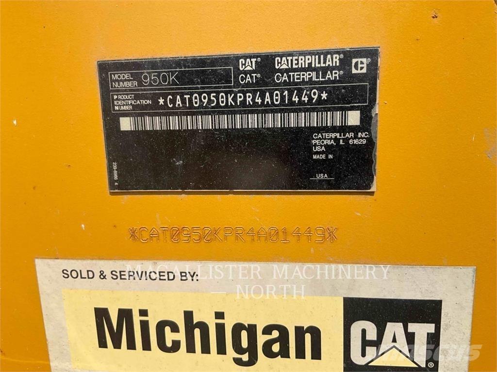 CAT 950K S ホイールローダー・タイヤショベル